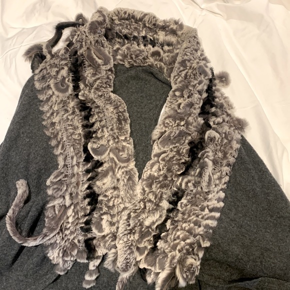 Rex rabbit fur vest - Picture 1 of 4
